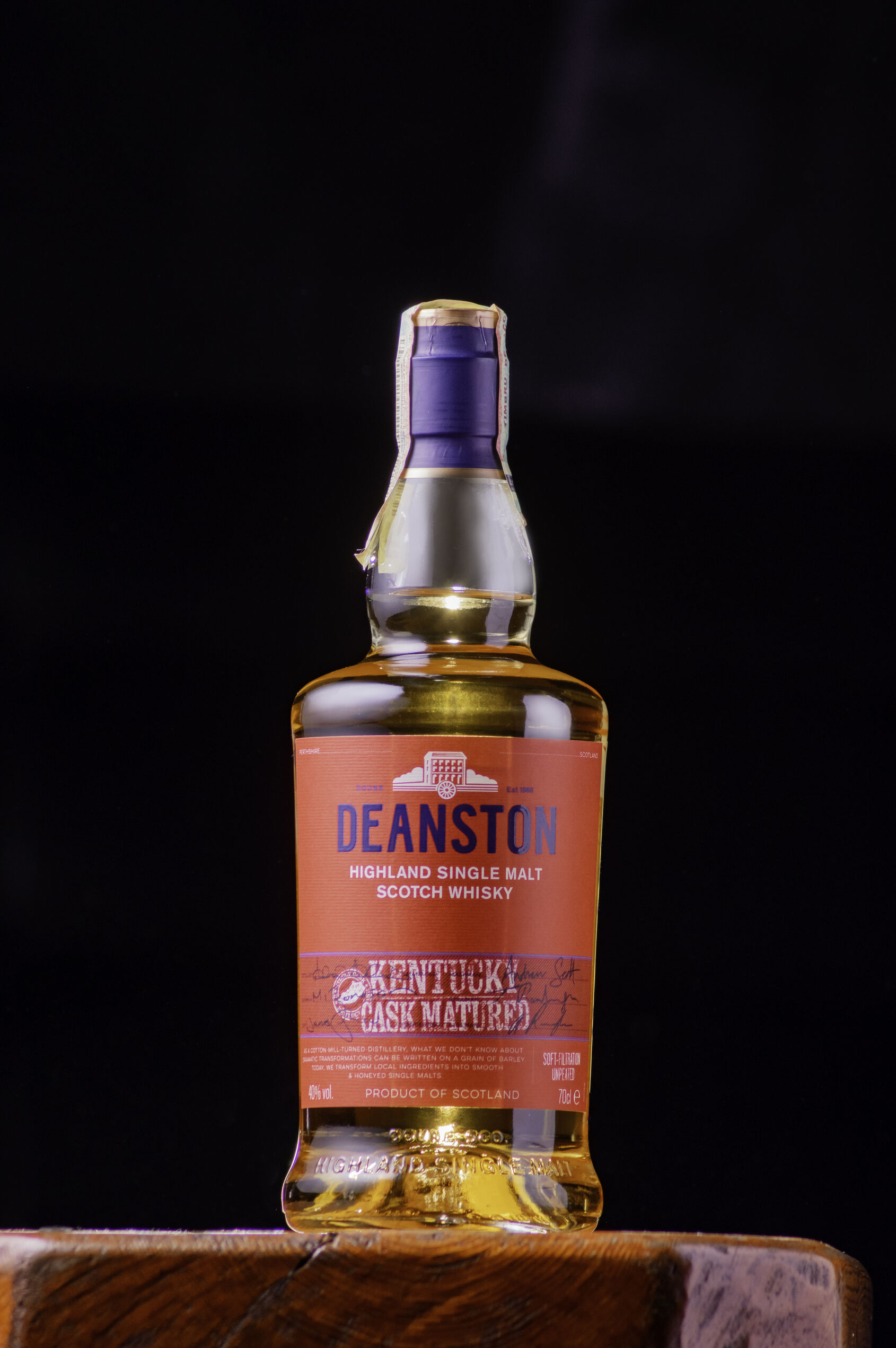 WHISKY DEANSTON KENTUCKY OAK 40% 0,7L