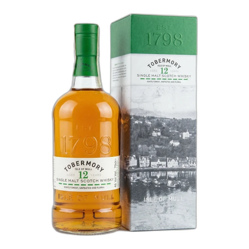 WHISKY TOBERMORY 12 Y.O. 46,3% 0,7L