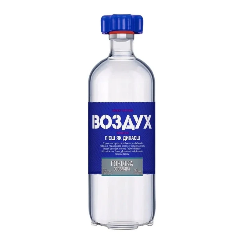ЛЕГКАЯ ВОДКА ВОЗДУХ 40% 0,5 L