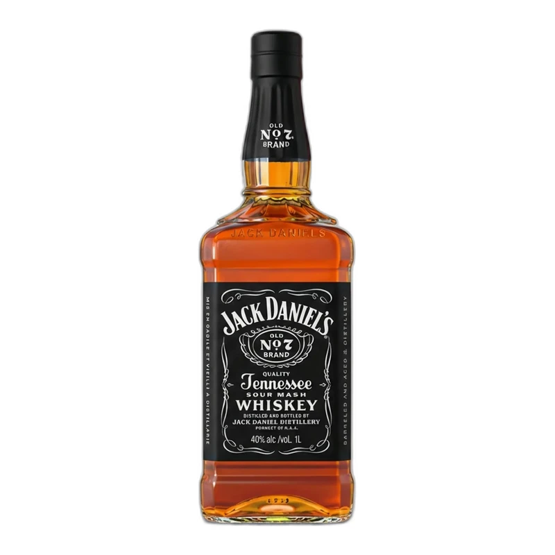 JACK DANIEL’S  TENNESSEE WHISKEY 40%  1,0 L