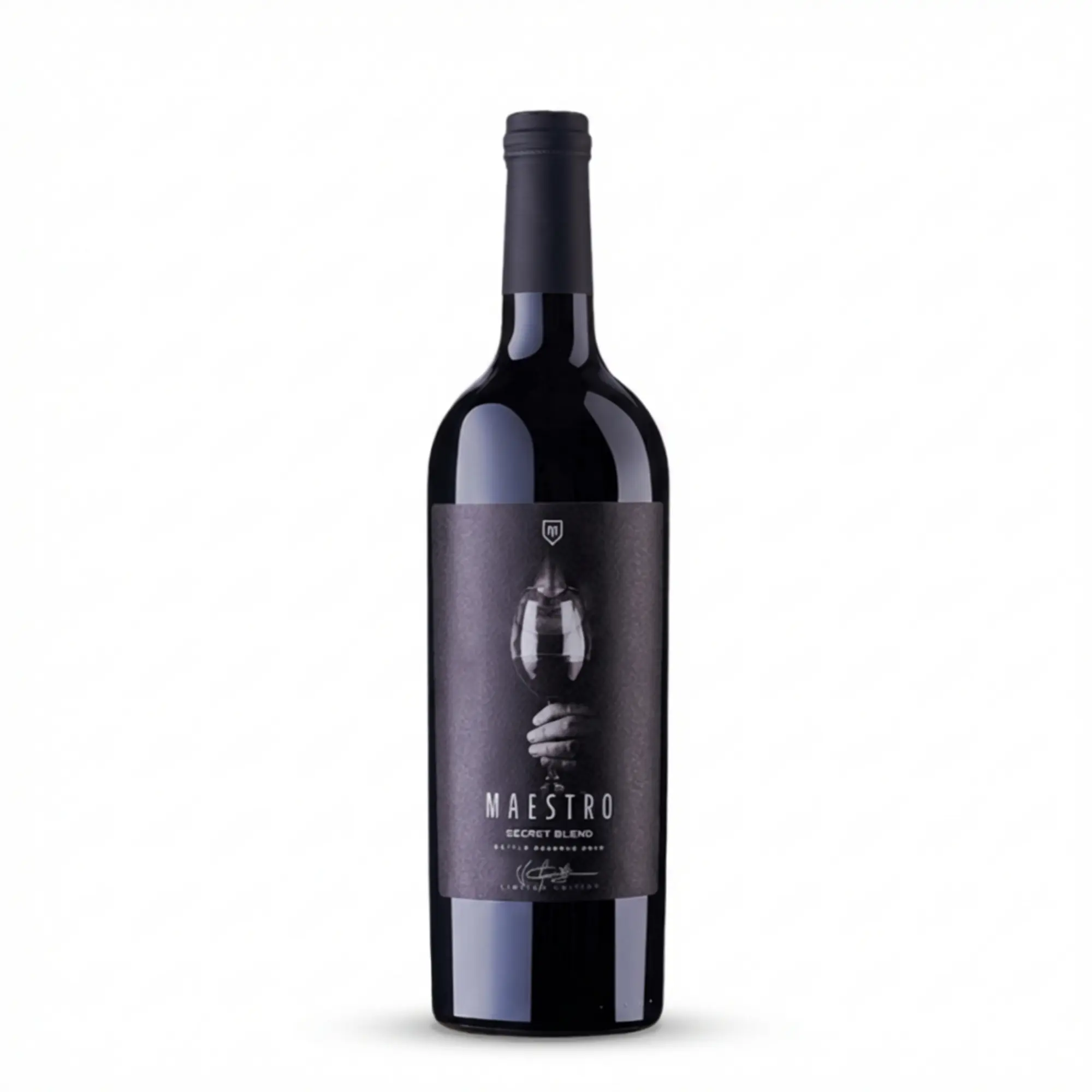 Vin MAESTRO Secret Blend 2018, Rosu Demisec 0.75 L (rosu)