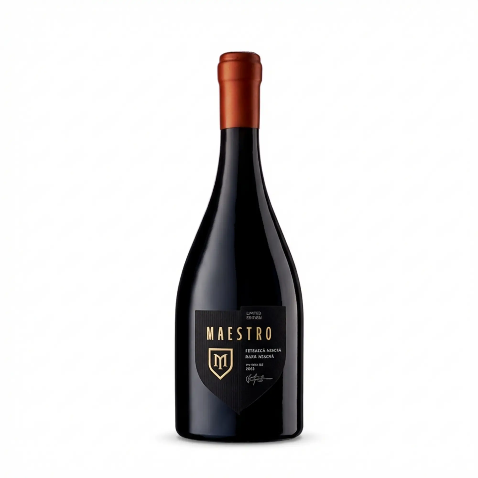 Vin MAESTRO Feteasca Neagra & Rara Neagra Sec 0.75L L (rosu)
