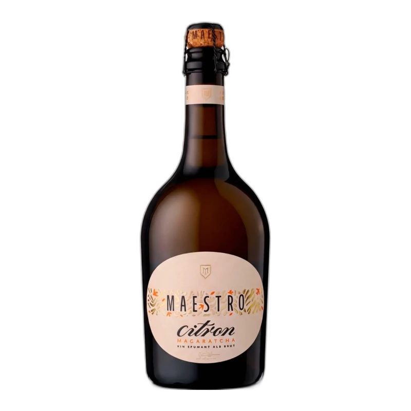 Vin Spumant MAESTRO Citron Magaratcha Brut 0.75 L (alb)
