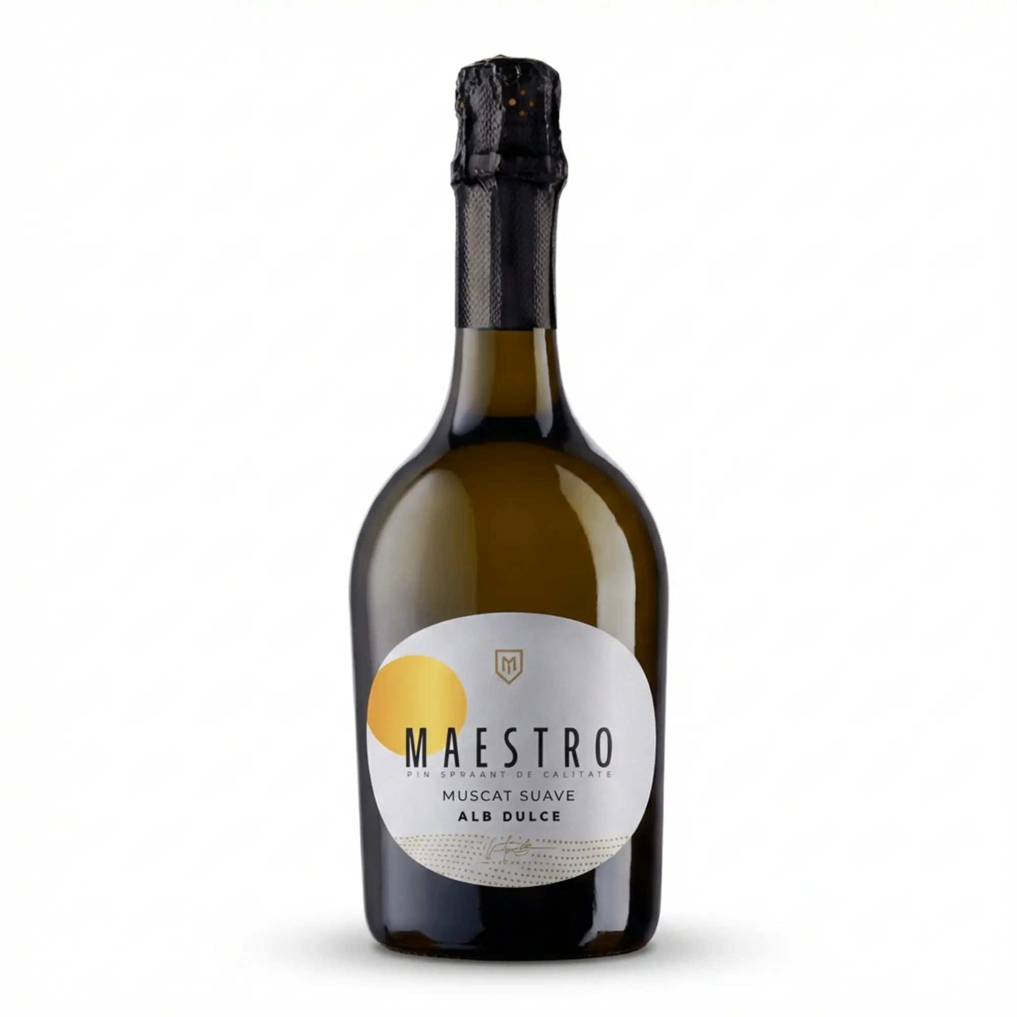 Vin Spumant MAESTRO Suave Dulce 0.75 L (alb)