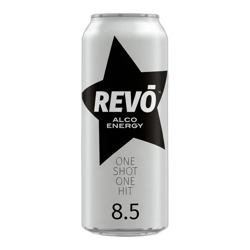 Bautura slab alc. REVO 0.5L cut.