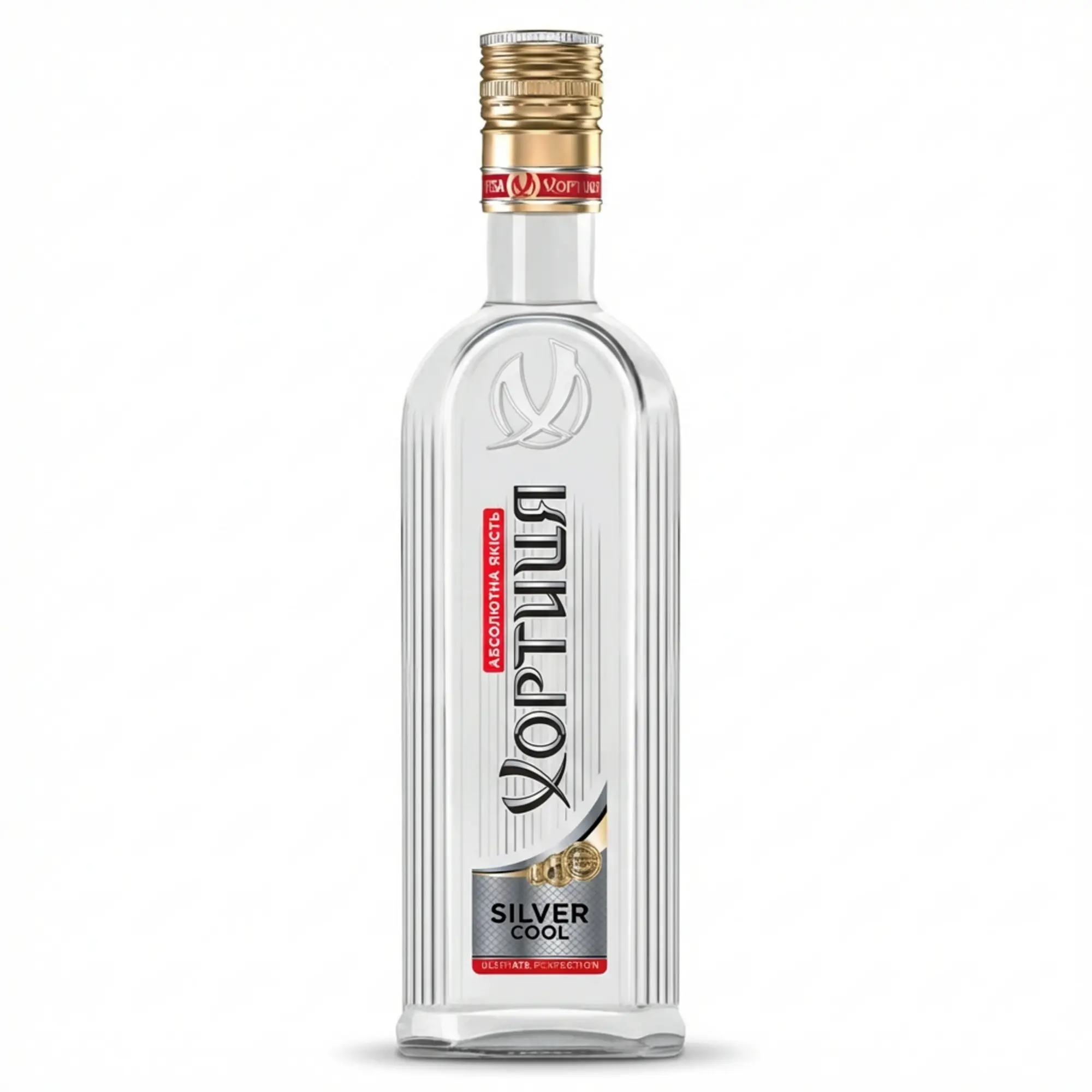 Vodka Khortytsa Silver Cool 40% 1.0L