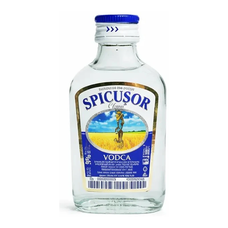 Vodca SPICUȘOR Classic 37.5° (fleaga) 0.1 L