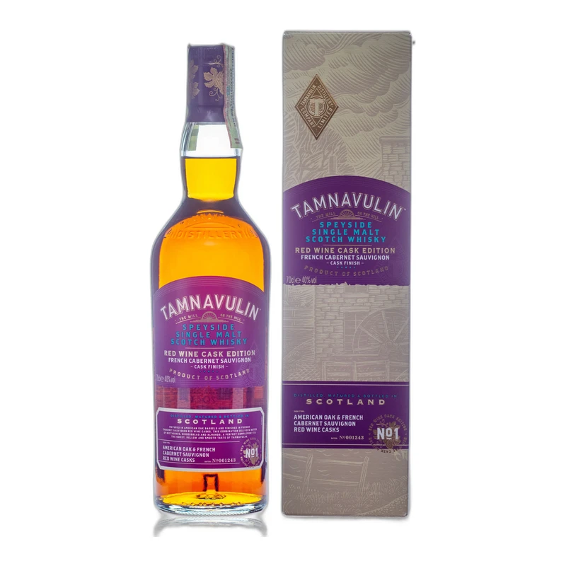 WHISKY TAMNAVULIN FRENCH CABERNET SAUVIGNON 40% 0.7L