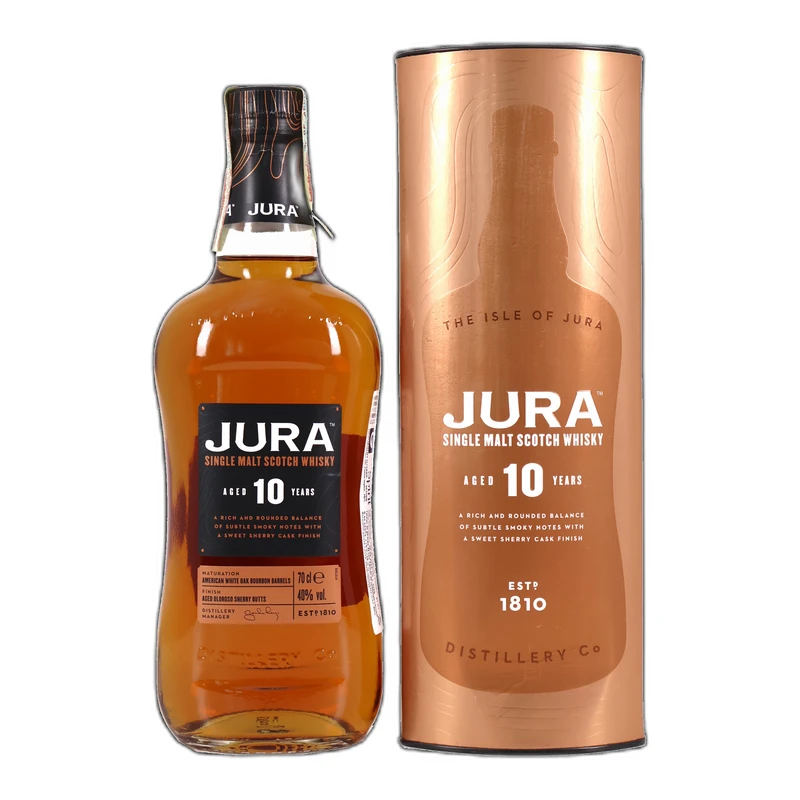 Whisky Jura 10 Y.O. 40% 0.7L