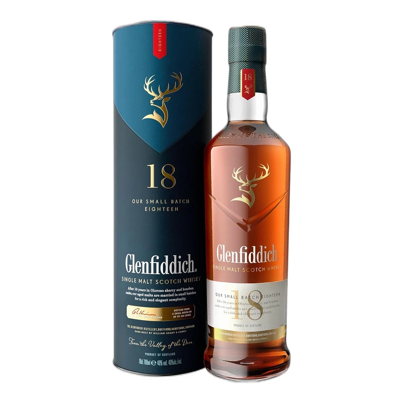 Whisky Glenfiddich 18 Y.O. Single Malt 0.7L