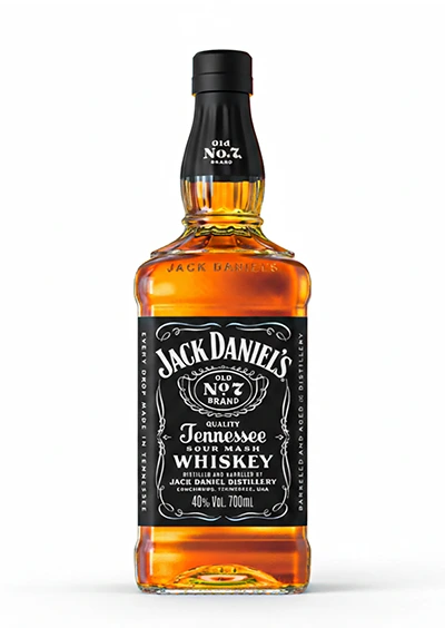 JACK DANIEL’S  TENNESSEE WHISKEY 40%  0,7 L
