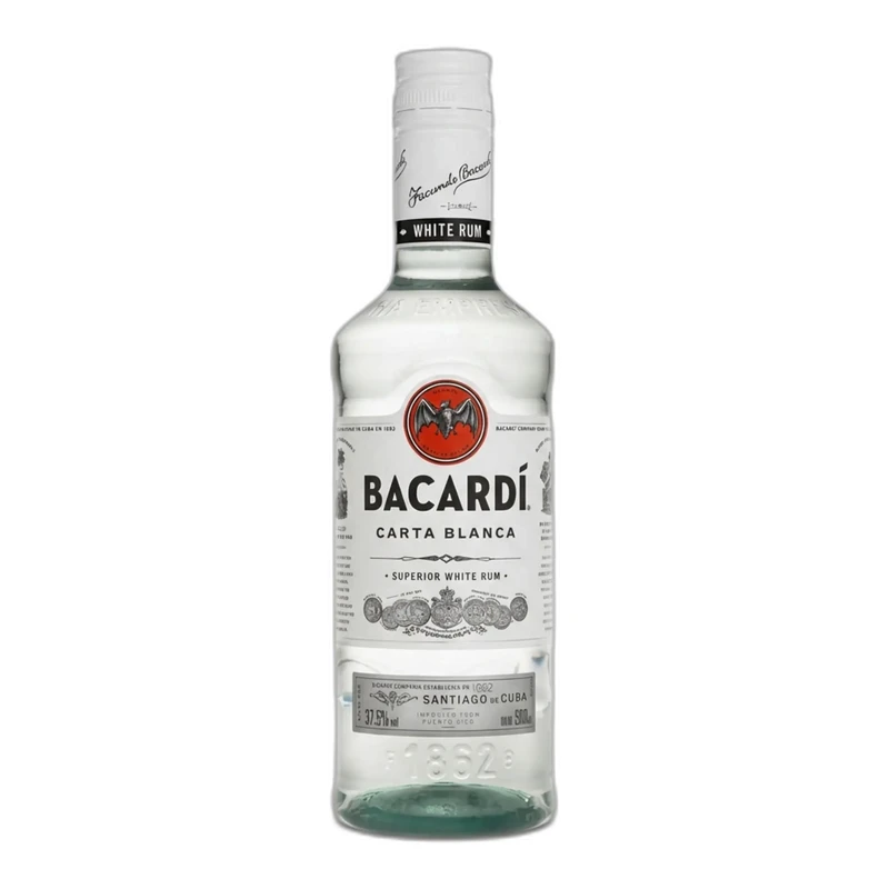 Rom Bacardi Carta Blanca 0.5L