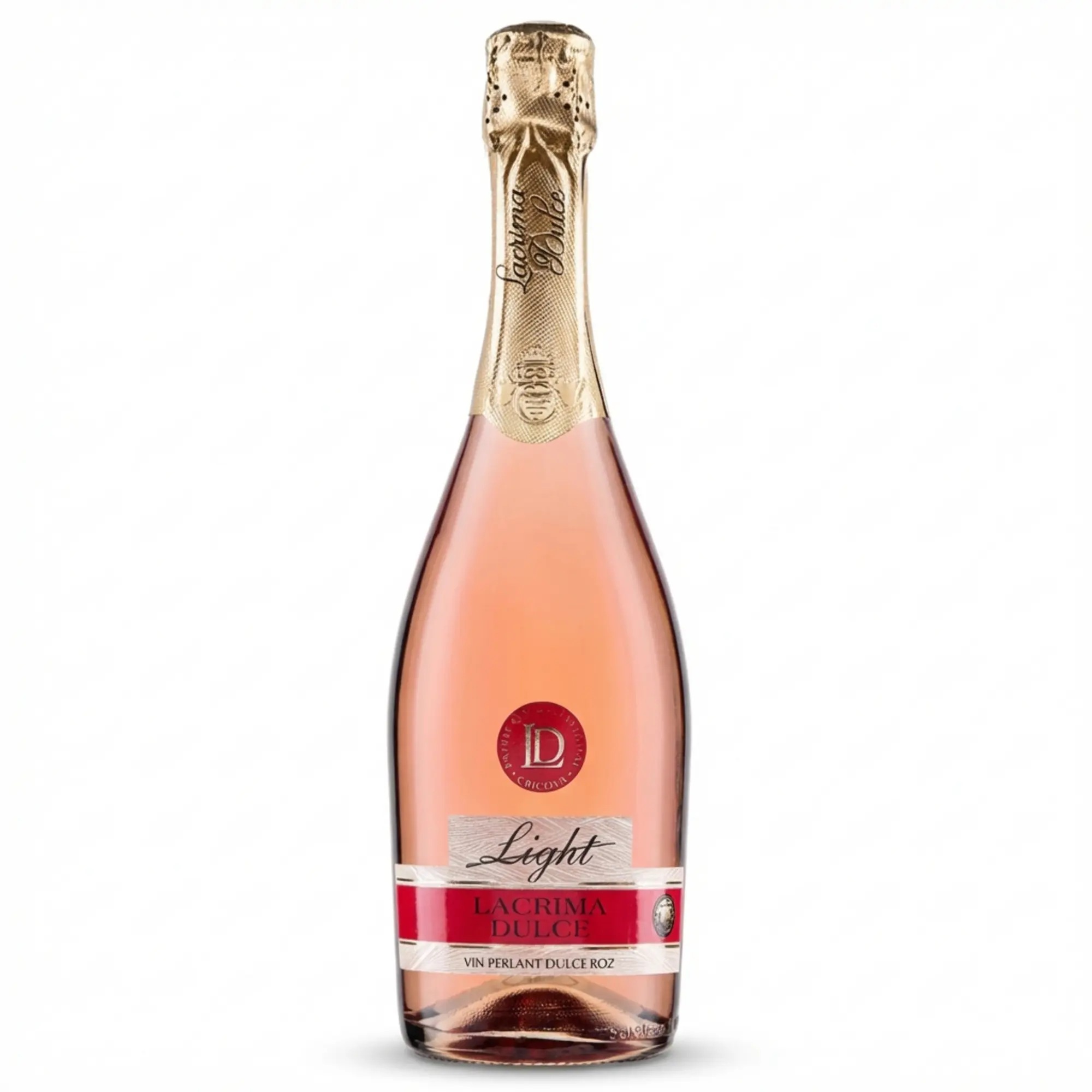 Vin perlant roz dulce Cricova Lacrima Dulce Light 0,75L