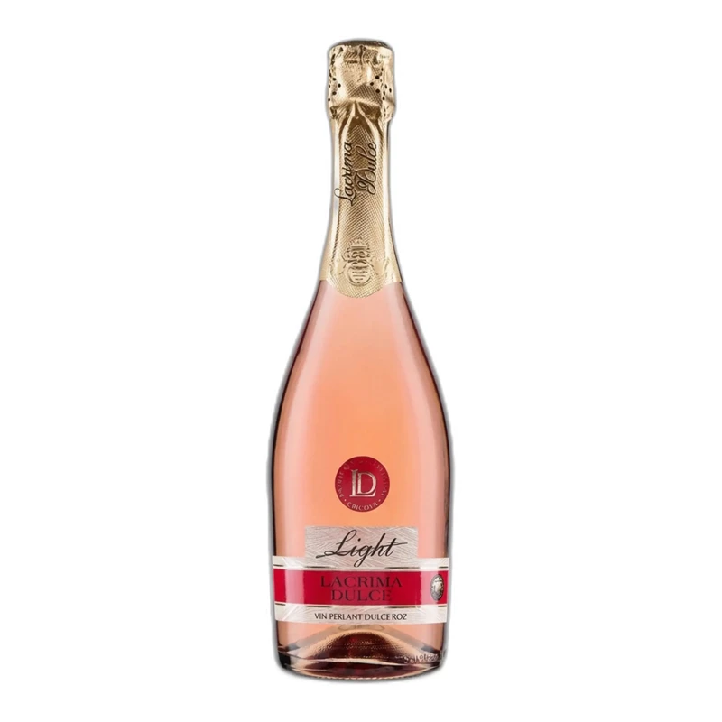 Vin perlant roz dulce Cricova Lacrima Dulce Light 0,75L