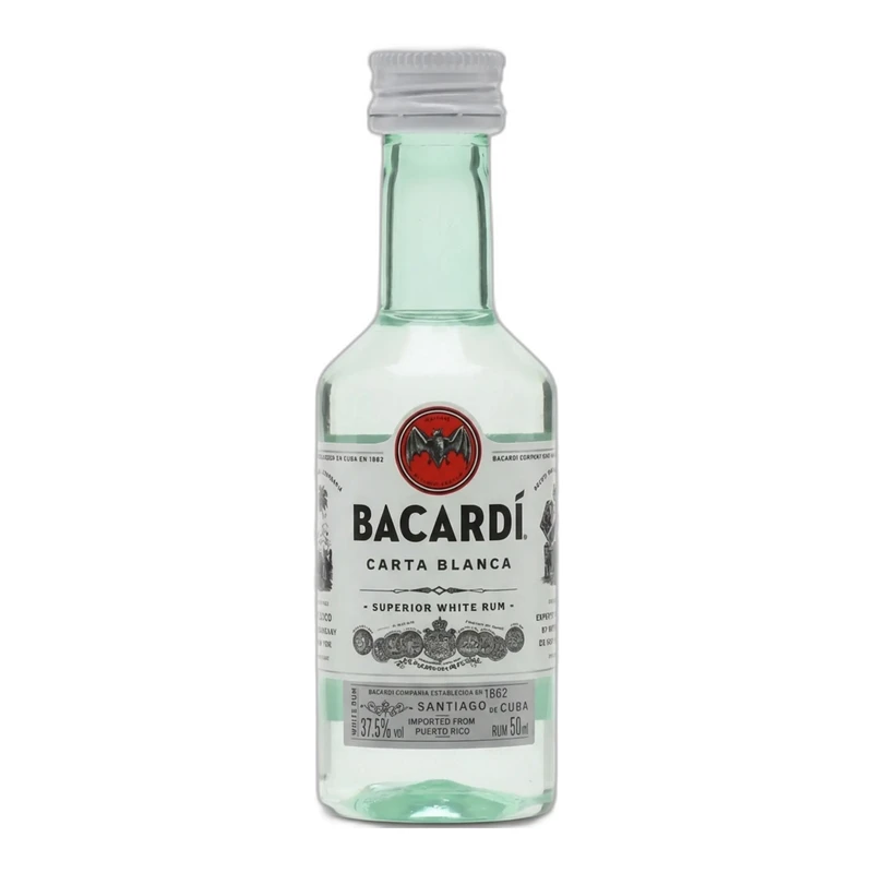 BACARDI CARTA BLANCA 0,05L