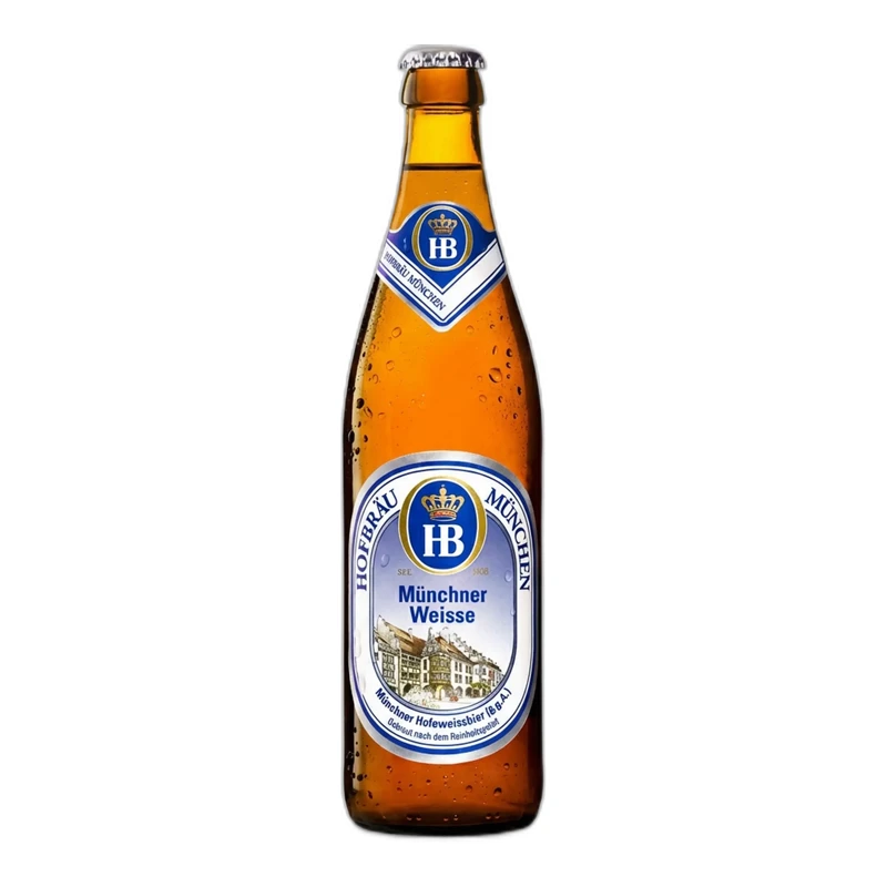 Bere Blonda Nefiltrata Hofbrau Weisse 0.5L