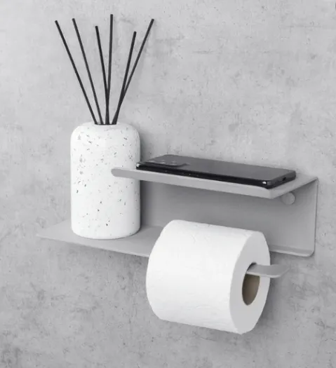 Suport cu raft Line Flex pentru hârtie igienică