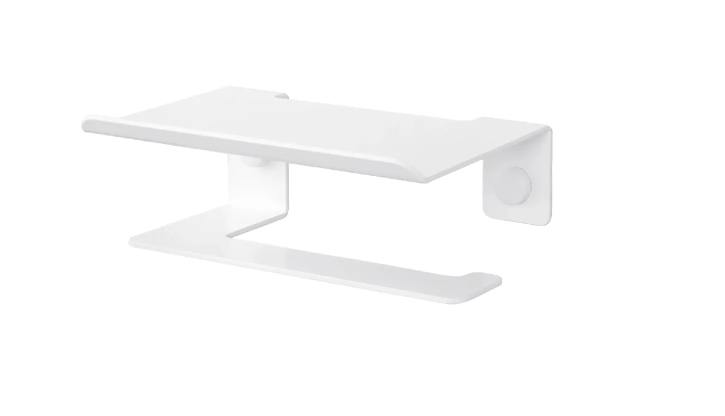 Suportul pentru hârtie igienică BLISS cu raft