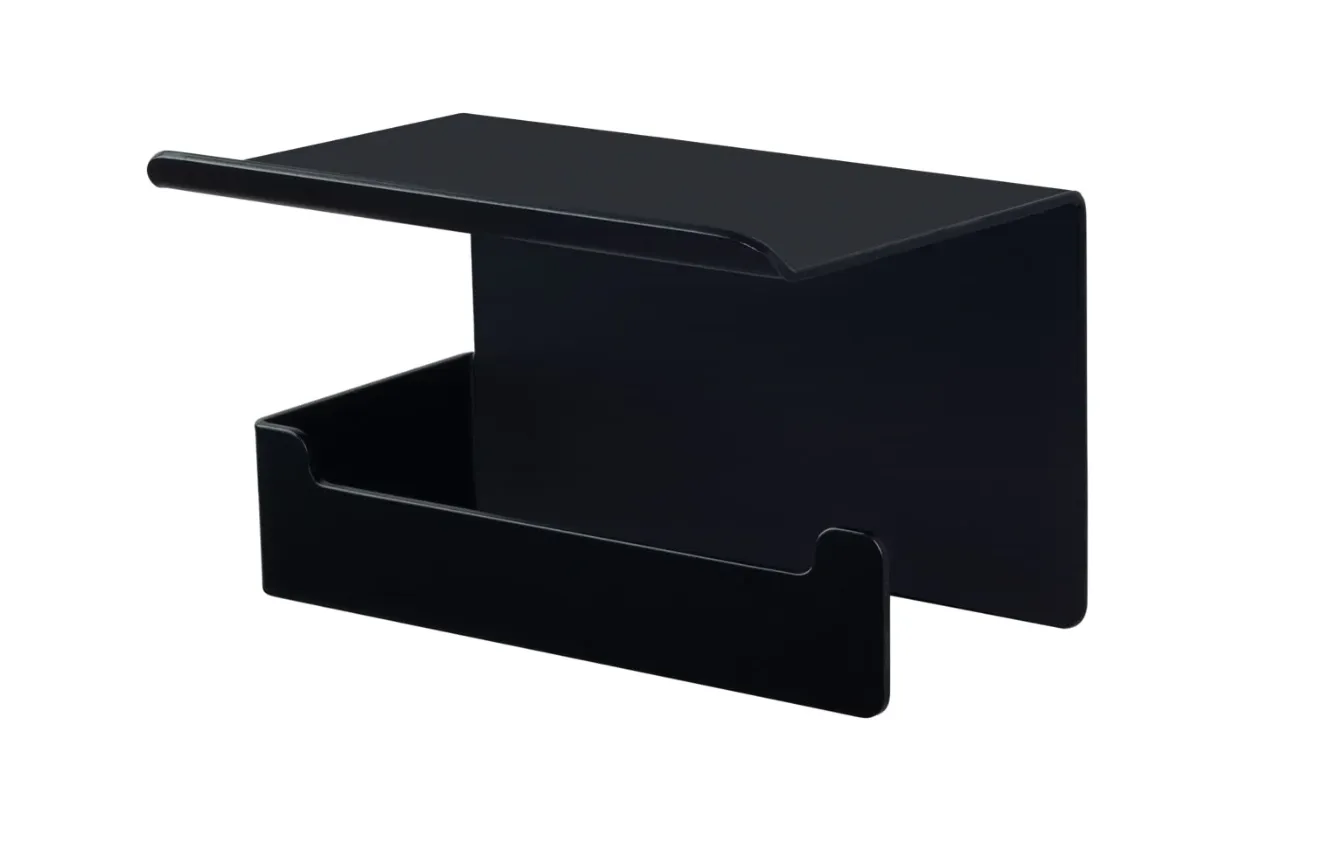 Suport cu raft pentru hârtie igienică Bliss 2