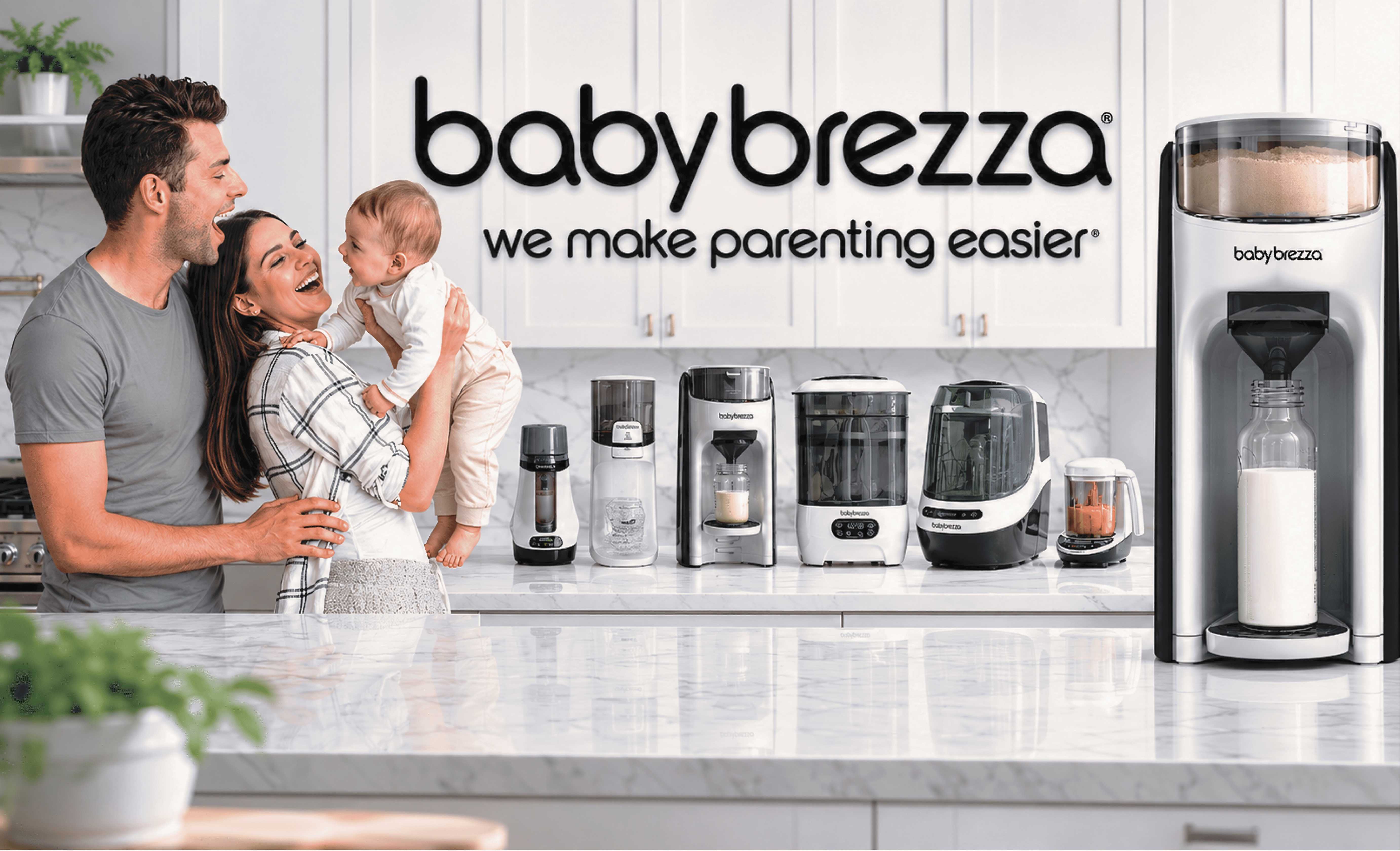 Produse Baby Brezza la New Kids - dispozitive ce transformă rutina zilnică a părinților