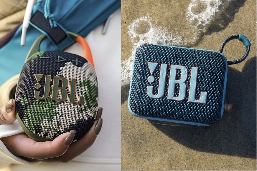 JBL GO 4 и JBL Clip 5 — компактный качественный звук