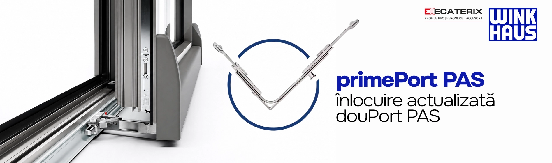 primePort PAS от Winkhaus: новое поколение параллельно-сдвижной фурнитуры приходит на смену duoPort
