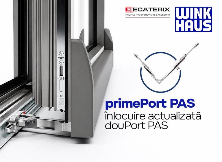 primePort PAS от Winkhaus: новое поколение параллельно-сдвижной фурнитуры приходит на смену duoPort