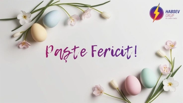 Habsev vă urează Sărbători fericite de Paște!