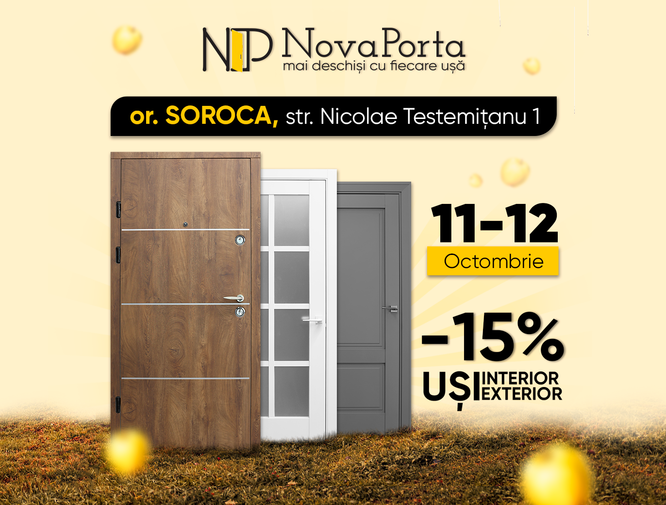 Nova Porta - acum si la Soroca