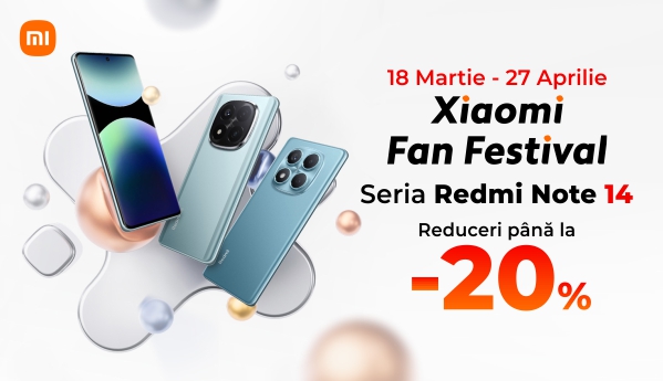 Seria Redmi Note 14 - Xiaomi Fan Festival