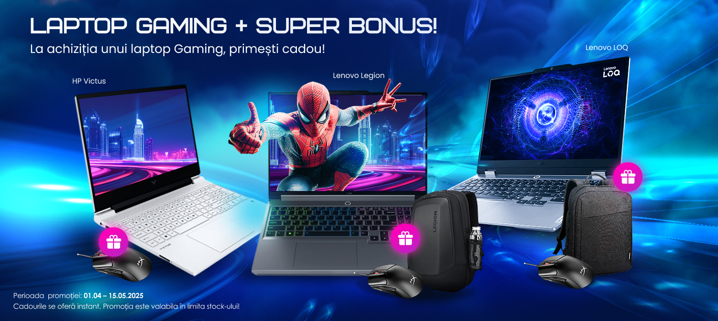 Laptop gaming + SUPER BONUS!