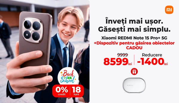 Back to School - Xiaomi Redmi Note 15 Pro+ 5G + CADOU