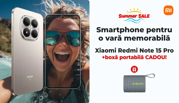 Summer Sale - Xiaomi Redmi Note 15 Pro + CADOU!