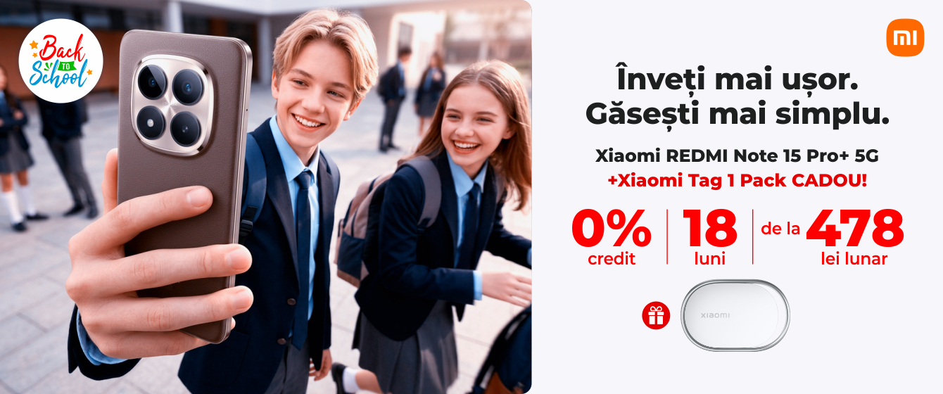 Back to School - Xiaomi Redmi Note 15 Pro+ 5G + CADOU