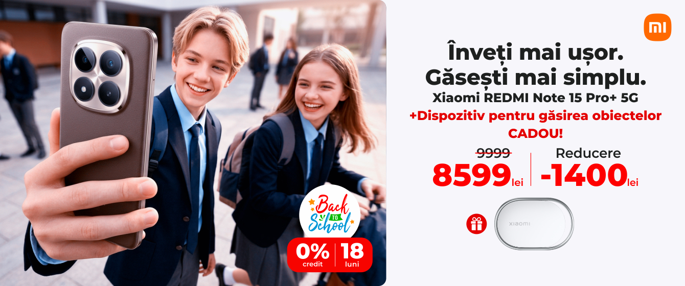 Back to School - Xiaomi Redmi Note 15 Pro+ 5G + CADOU