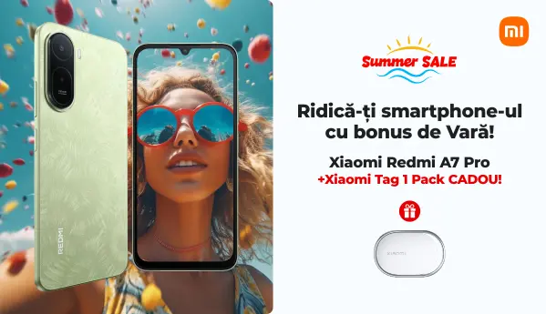 Summer Sale - Xiaomi Redmi A7 Pro + Xiaomi Tag 1 Pack CADOU!