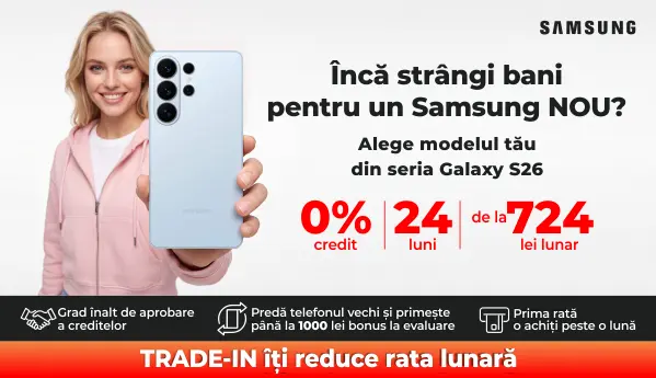 Alege Samsung Galaxy S26 | S26+ | S26 Ultra