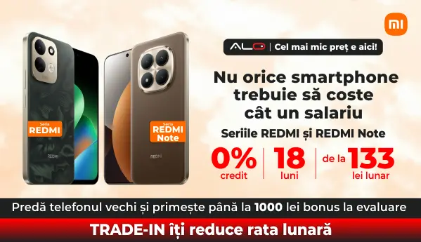 Alege Xiaomi seria Redmi și Redmi Note