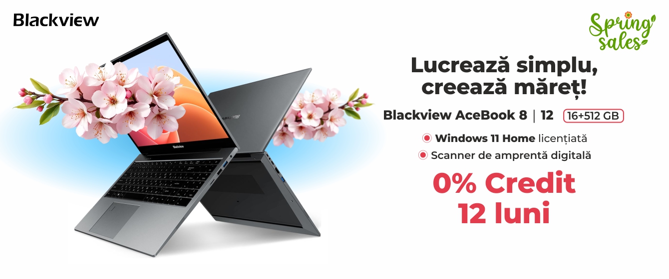 Blackview AceBook 8 | 12 - 0% credit | 12 luni