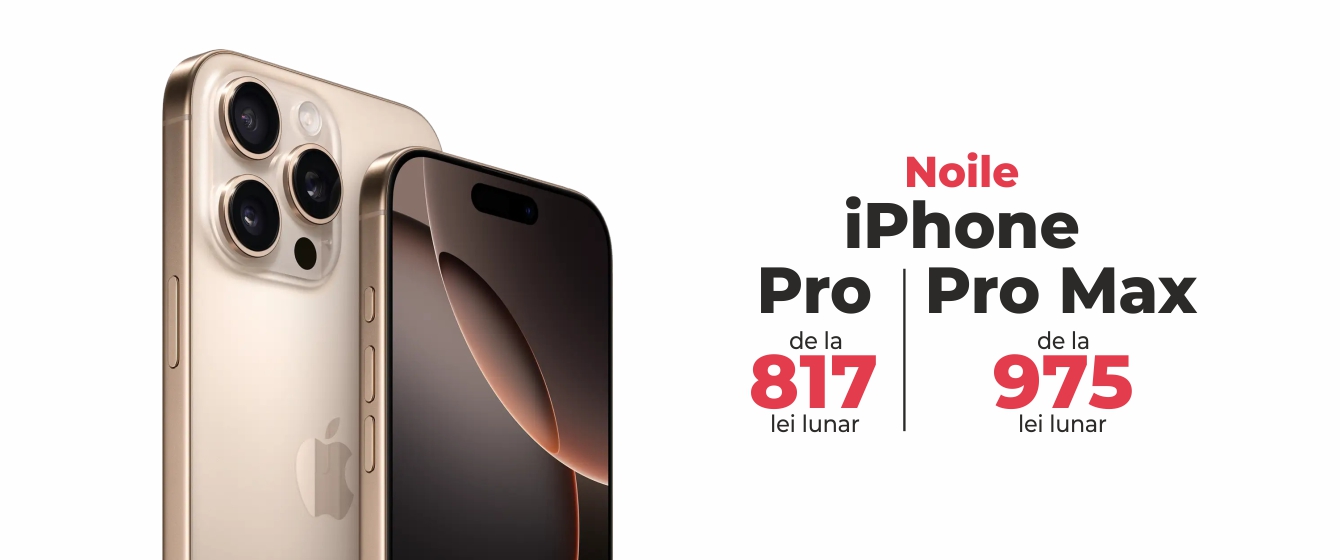 📱Apple iPhone 16 Pro și 16 Pro Max