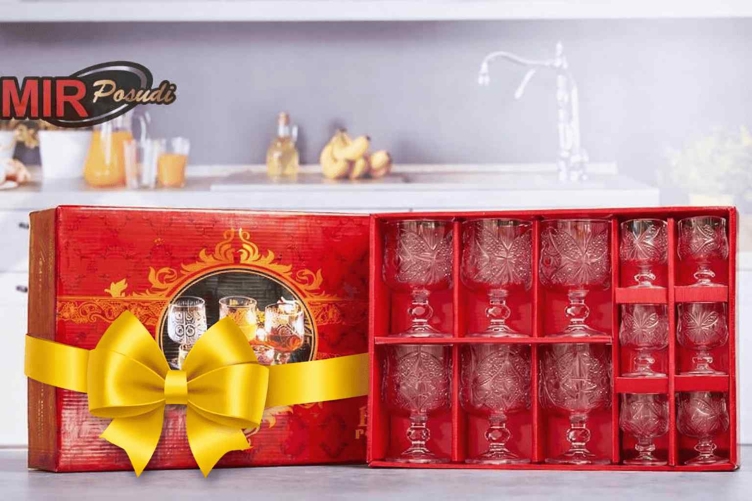 Primește set de pahare cadou!