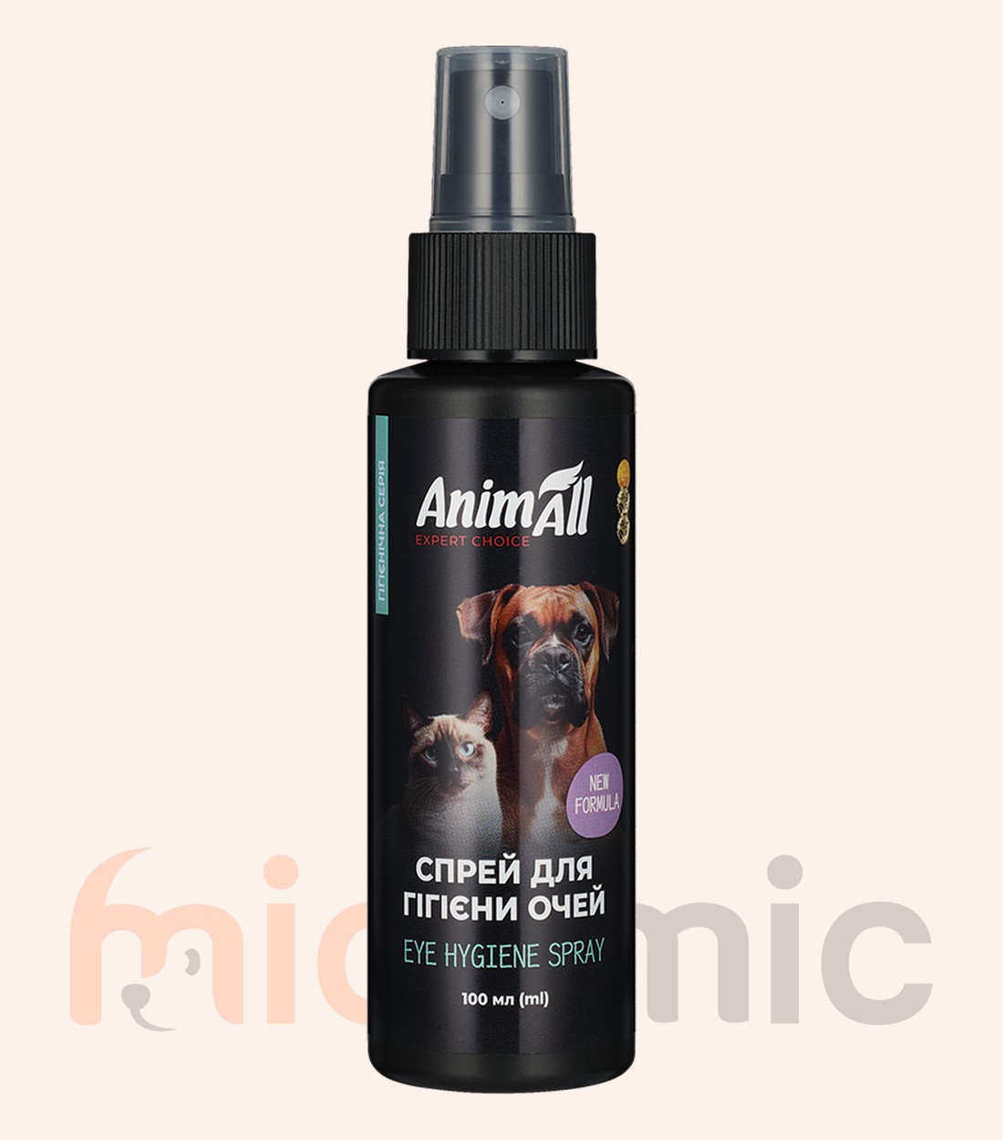Spray-loțiune AnimAll pentru ochi, 100 ml