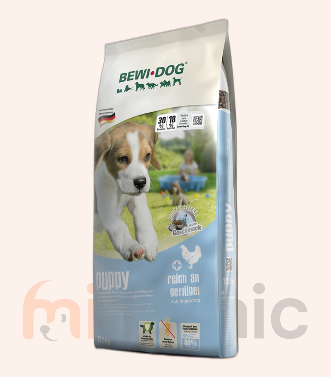 Сухой корм для собак Bewi Dog Puppy, 12,5 кг