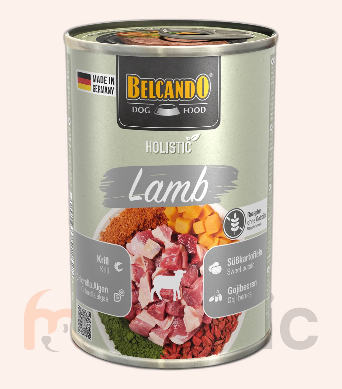 Conservă pentru câini Belcando Holistic, miel, 400 g