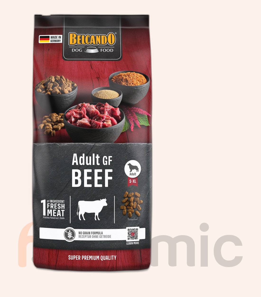Сухой корм для собак Belcando Adult GF Beef, 12,5 кг