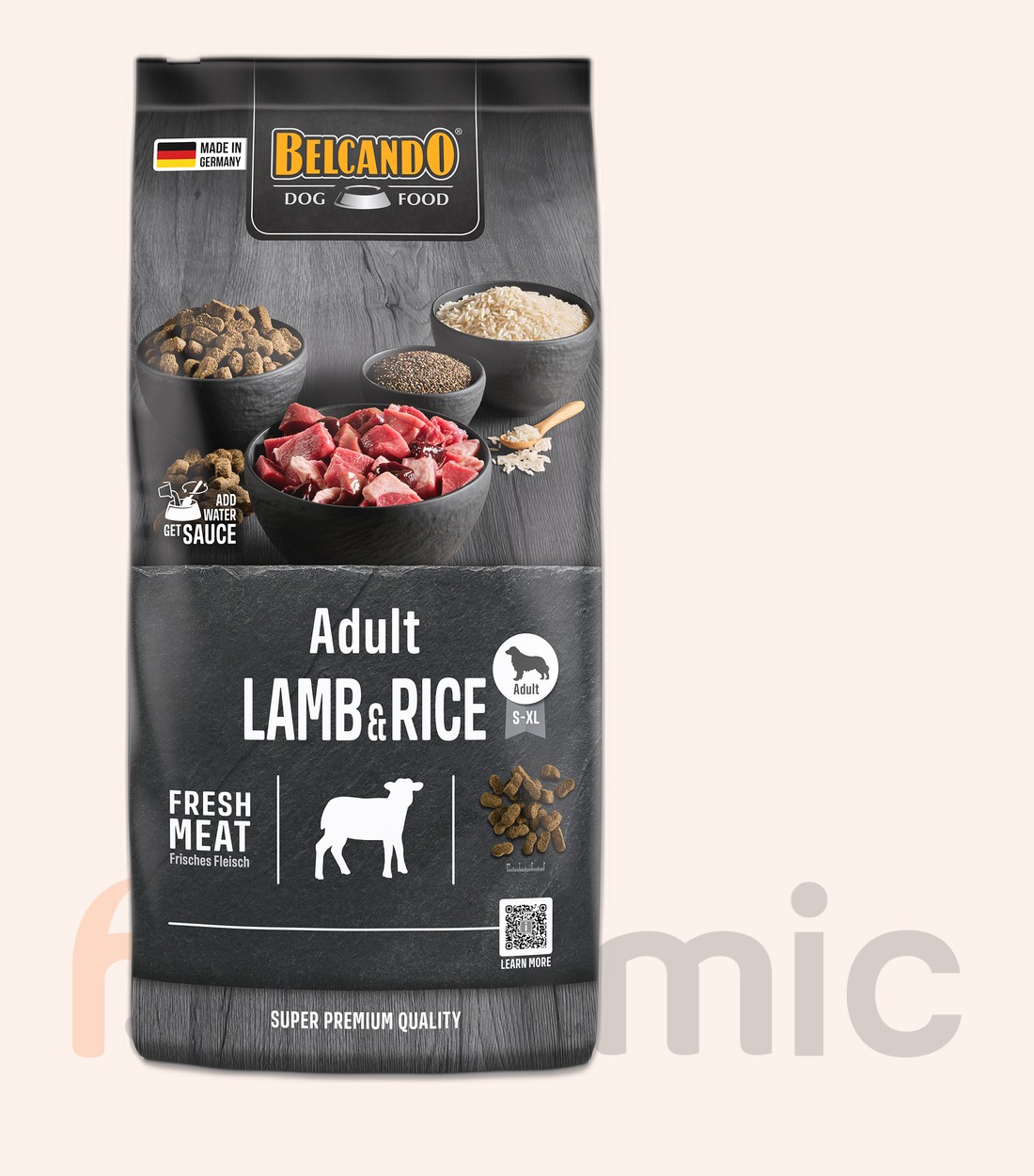Сухой корм для собак Belcando Adult Lamb & Rice, 12,5 кг