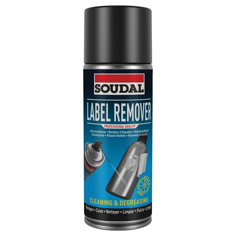 Label Remover Citrus — îndepărtarea reziduurilor de adeziv