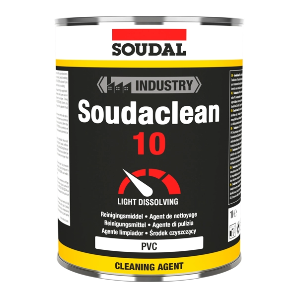 Soudaclean 10 — очиститель для ПВХ и подготовки поверхностей